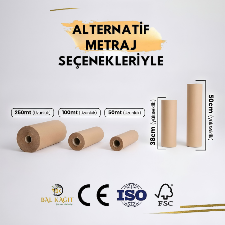 50cmx250metre Bal Kağıt(Petek Kağıt)